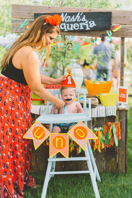 First birthday Fiesta party