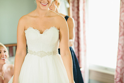 White wedding dress