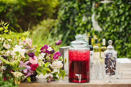 Wedding drink station