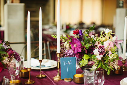 Wedding tablescape