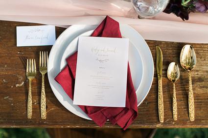 Place setting Inspiration