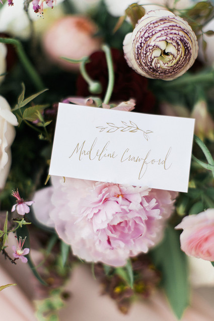Escort card Inspiration