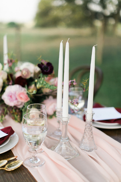 Wedding table decor