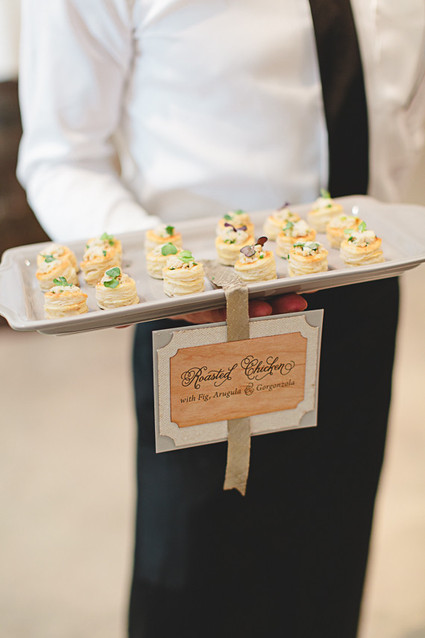 Wedding passed appetizers