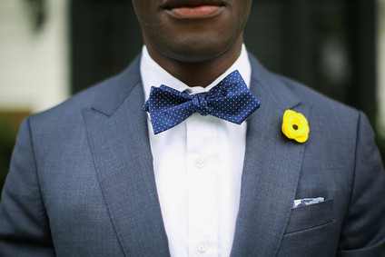 Groom bow tie