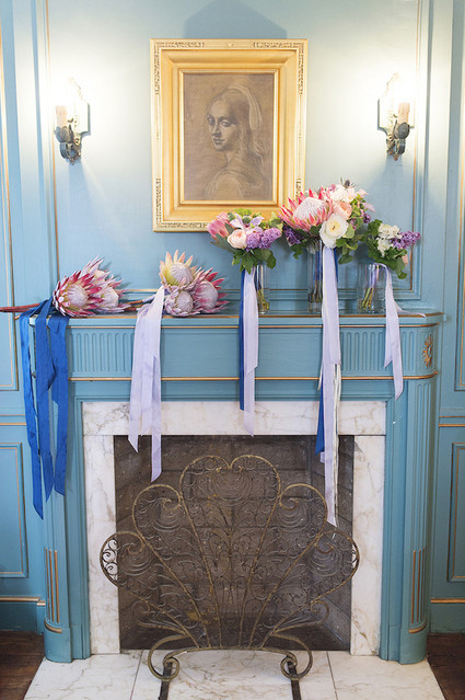 Spring bridal bouquets