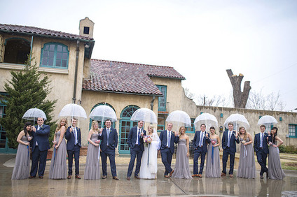 Wedding party florals