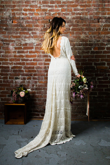White wedding dress