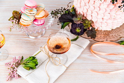 Colorful dessert table