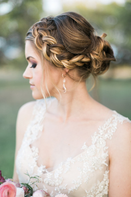 Braided hairstyle