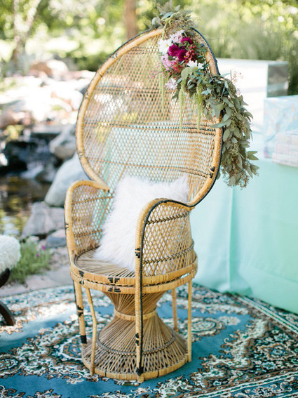 Mexican wicker chair