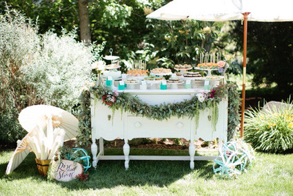 Breakfast bar for baby shower