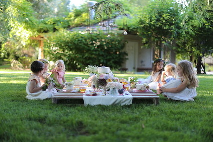 childrens garden party Inspiration