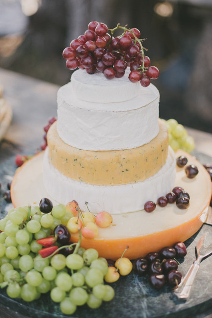 Wedding food display