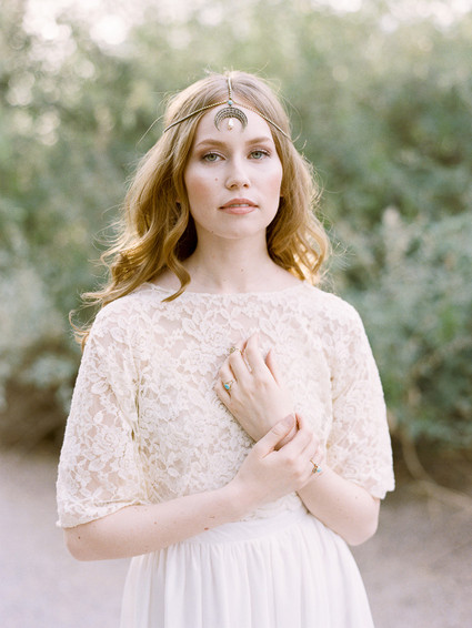 Handmade bridal accessories