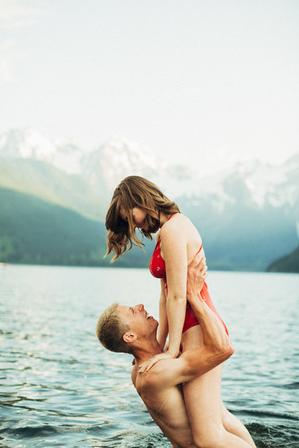 Vancouver lake engagement inspiration