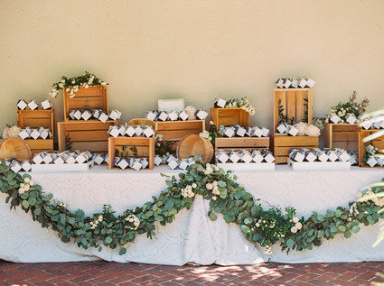 Escort card table