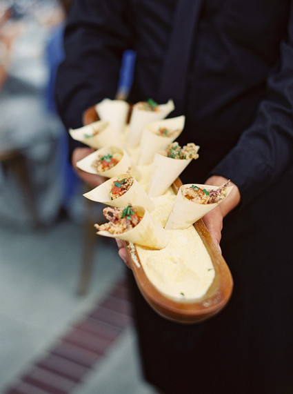 Italian inspired wedding appetizers