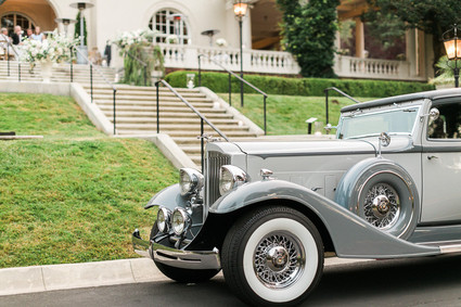 Wedding getaway car