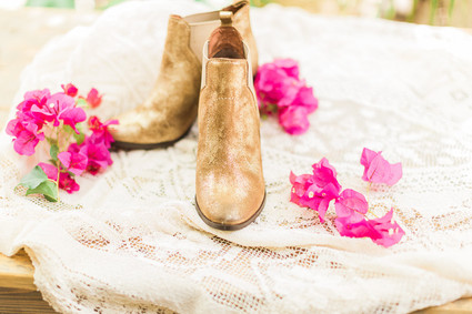 Bohemian wedding shoes