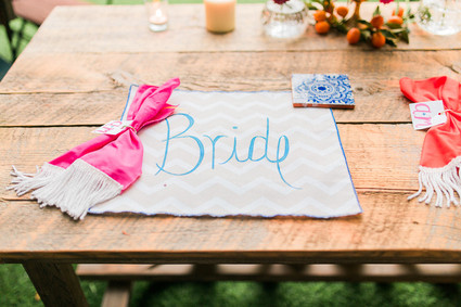 Bohemian place setting