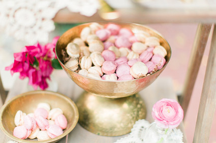 Wedding macarons