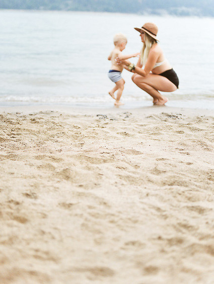 summer day at the lake