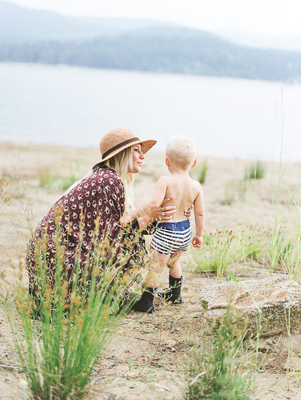 summer day at the lake