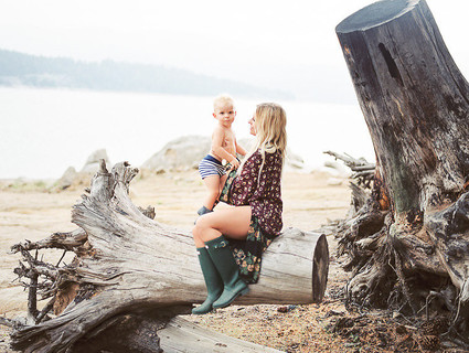 summer day at the lake