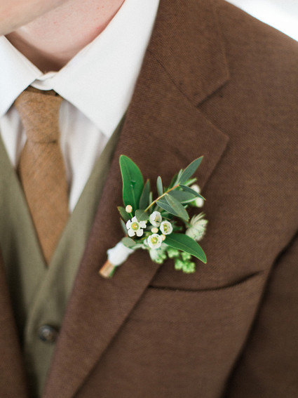 Groom boutonniÃ¨re Inspiration