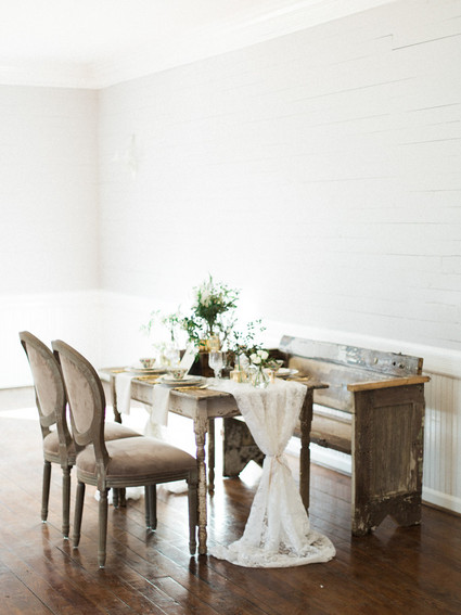 Rustic fall wedding tablescape