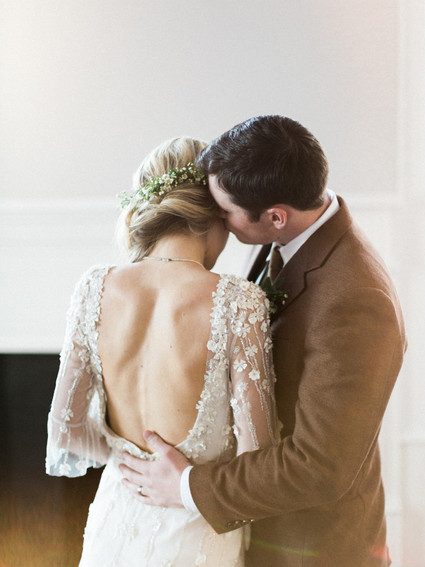 Vintage wedding portrait