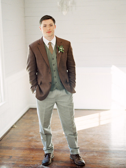 Groom portrait