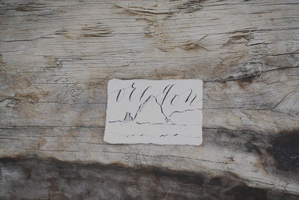 Calligraphy invitation