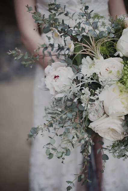 Rustic bridal bouquet