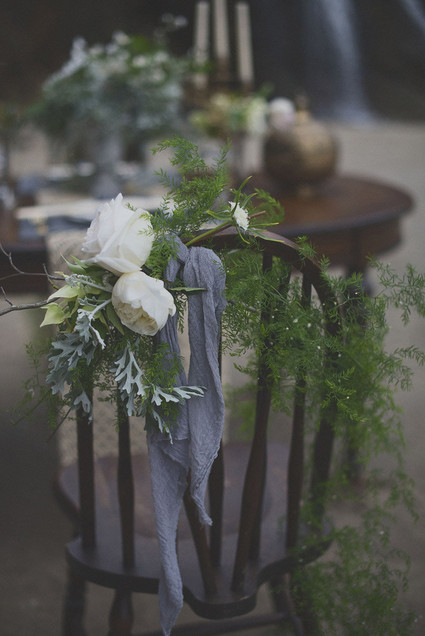 Rustic wedding decor