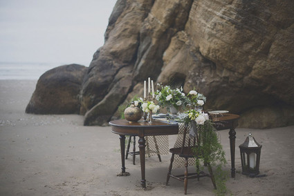Rustic wedding decor