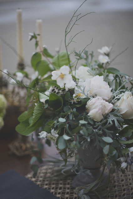 Rustic wedding decor