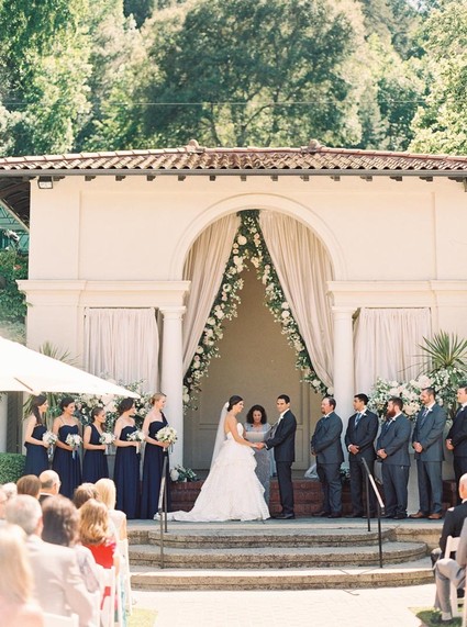 Elegant ceremony florals