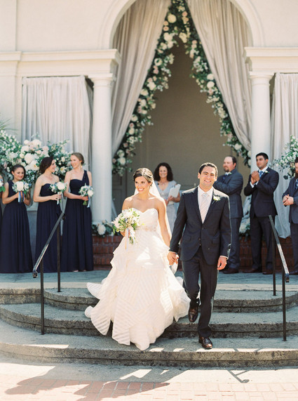 Elegant ceremony florals Inspiration