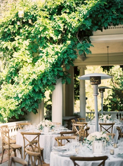 Romantic Italian inspired wedding tablescape Inspiration