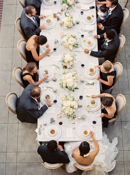 Romantic Italian inspired wedding tablescape