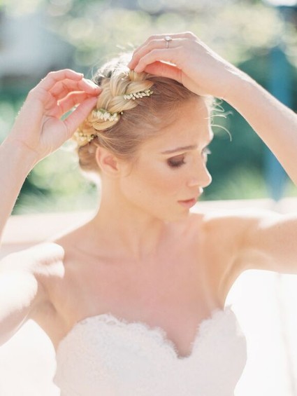 Braided hairstyle
