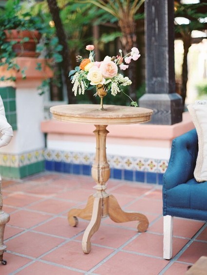 Rustic vintage wedding furniture rentals