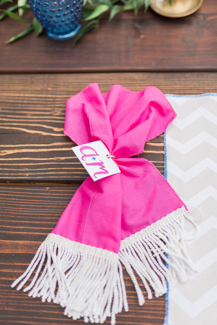 Fringe napkin