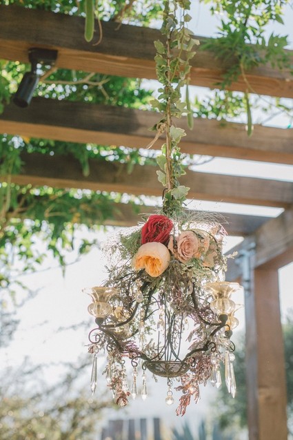 Rustic wedding florals