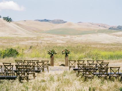 Reinstein Ranch wedding ceremony Inspiration