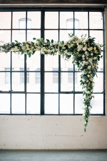 Floral altar