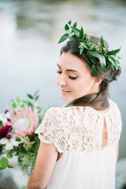Lace wedding dress