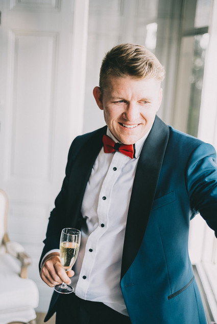 Groom portrait